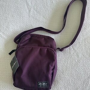 Eddie Bauer Plum Crossbody Bag